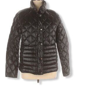 LAUREN BY RALPH LAUREN Black Puffer Coat Size XL